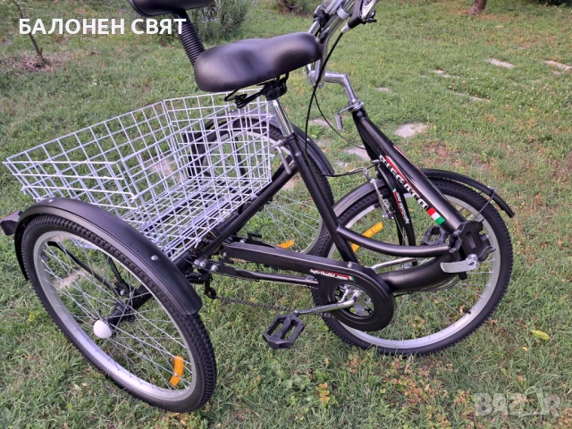 Промоция МЕГА МАРКА Нов Сгъваем Велосипед Триколка 24 цола, снимка 15 - Велосипеди - 45871242