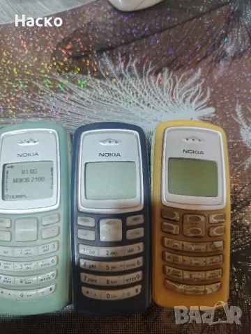 Нокия 2100 трите са работещи 60 лева за трите 