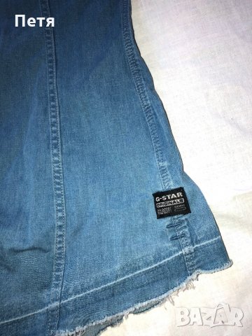 G-star Дамска оригинална дънкова риза без ръкави, снимка 2 - Ризи - 28800491