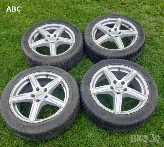 Джанти 5×112 с гуми 235-45-17 , снимка 4 - Гуми и джанти - 50991295