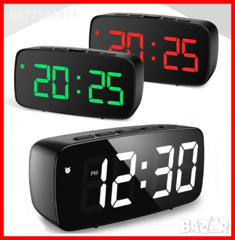 НОВ СВЕТЕЩ ЧАСОВНИЦИК.ПОСТОЯННО СВЕТЕЩИ LED ЧАСОВНИЦИ НА ТОК ТЕРМОМЕТЪР БУДИЛНИК SVETESHT CHASOVNIK+, снимка 4 - Други - 51633894