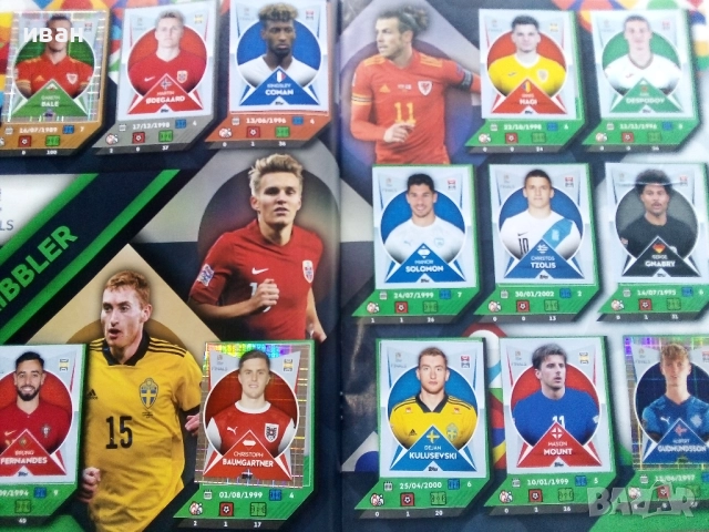 Албум със стикери "UEFA NATIONS LEAGUE FINALS" TOPPS, снимка 4 - Колекции - 52477761