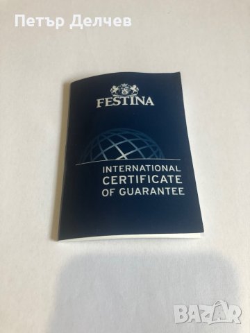 Часовник Festina F20358/1, снимка 6 - Мъжки - 37444351