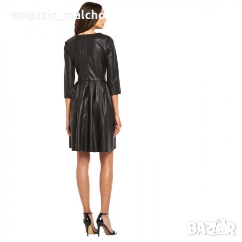 ДАМСКА КОЖЕНА РОКЛЯ – REPLAY; размер: M, снимка 2 - Рокли - 27566411