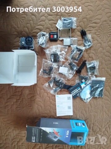 4K Екшън камера AKASO V50X, снимка 3 - Камери - 53450762