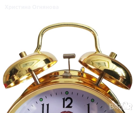 Класически ретро механичен будилник, снимка 5 - Антикварни и старинни предмети - 52685063