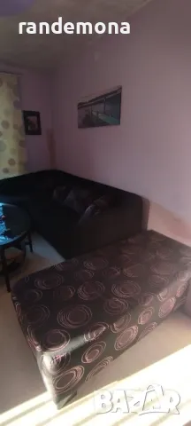 ъглов диван 3 части + възглавници, снимка 4 - Дивани и мека мебел - 47634662