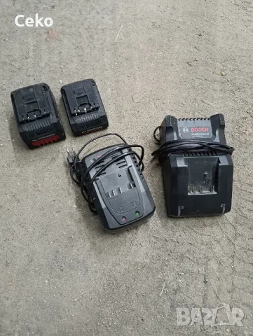 Зарядни за батерии Bosch 18V 