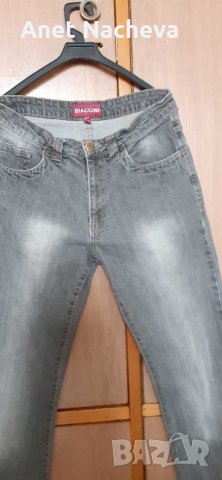 Дамски дънки  сиви, BIAGGINI, снимка 1