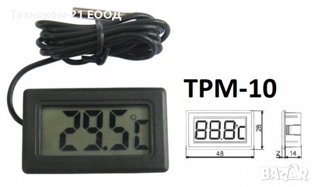 Дигитален термометър TPM-10, снимка 2 - Други инструменти - 37326019