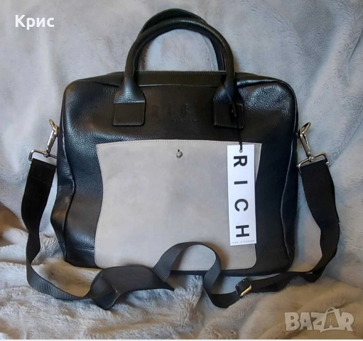 Оригинална мъжка чанта на John Richmond