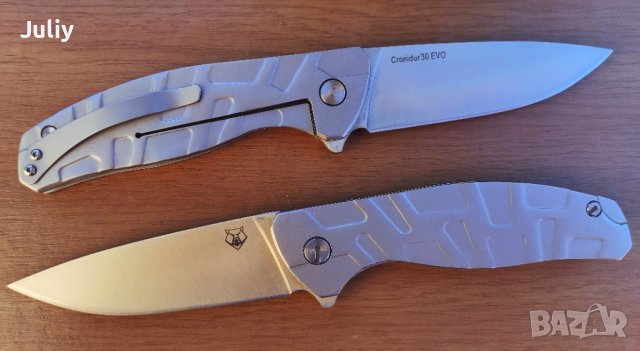 Сгъваем нож SHIROGOROV F95T, снимка 1 - Ножове - 37891248
