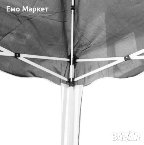 Шатра Muhler 300x300xH260cm – Стабилност и стил за открито удоволствие, снимка 2 - Други - 49892322