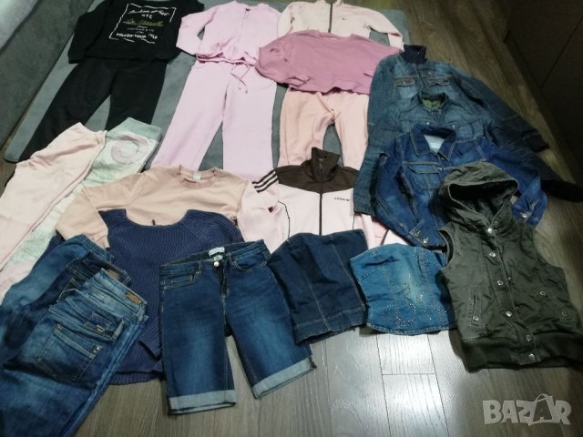 Дрехи за момиче - /цената е обща /якета, комплекти, блузи, грейка и др. за ръст 160 , снимка 8 - Детски комплекти - 38187335