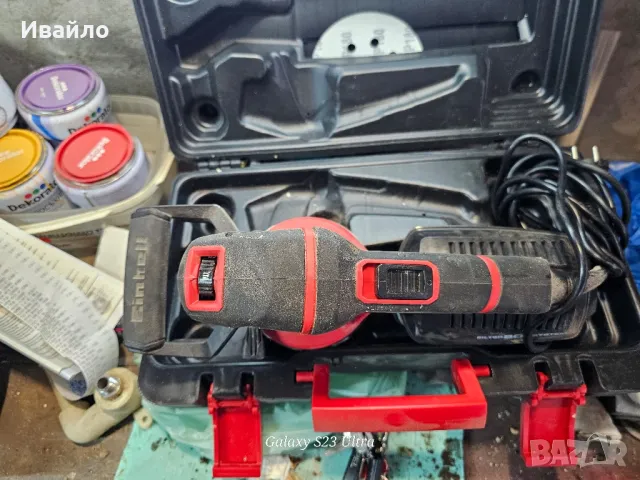 ексцентър шлайф Einhell, снимка 4 - Други инструменти - 49866568