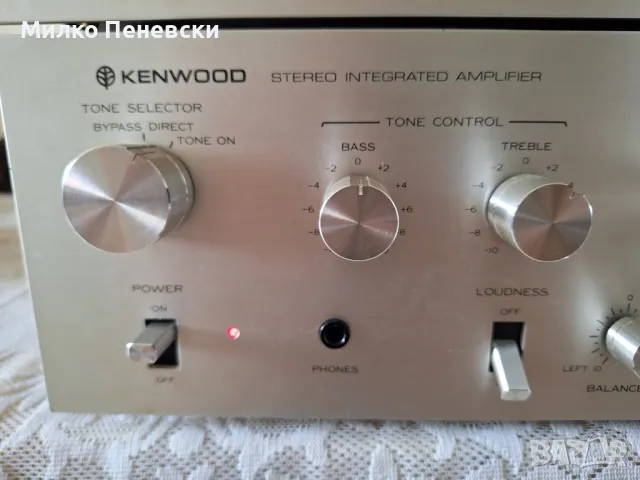 KENWOOD  KA 305 HIFI STEREO AMPLIFIER. KENWOOD  KT 313 STEREO TUNER , снимка 3 - Ресийвъри, усилватели, смесителни пултове - 47529362