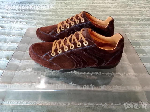 Geox Respira велурени обувки , снимка 3 - Спортно елегантни обувки - 50299402