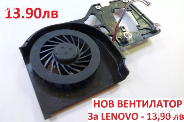 НОВ ВЕНТИЛАТОР ЗА LENOVO R61 R61E R61i R500 Леново Р61 Р61Е Р60 Р61Е Р500 42W2403 42W24779 15.4 инча, снимка 9 - Части за лаптопи - 28100284