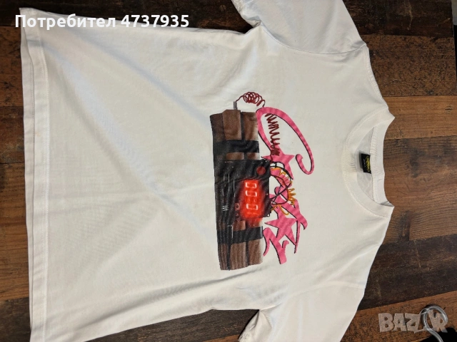 Бяла тениска,corteiz, снимка 4 - Тениски - 53478684