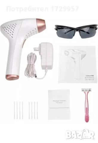  Imene M3 500000 Flash Професионален лазерен епилатор , снимка 2 - Друга електроника - 47970522