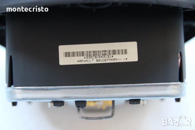 Airbag за волан Renault Clio III (2005-2013г.) 8200677492 / Рено Клио, снимка 7 - Части - 39471093
