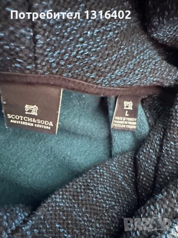 Дамска зимна блуза “Scotch&Soda”, размер L, снимка 4 - Блузи с дълъг ръкав и пуловери - 44078989