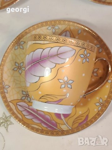 японски сервиз с позлата Yamasen  26/4, снимка 2 - Сервизи - 50819390