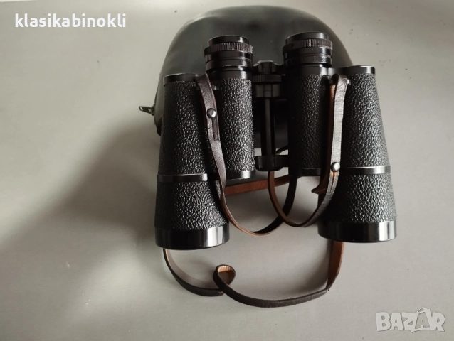 ТОП Немски Бинокъл Carl Zeiss Jena-JENOPTEM-10 х 50W--ГДР, снимка 6 - Екипировка - 52678421