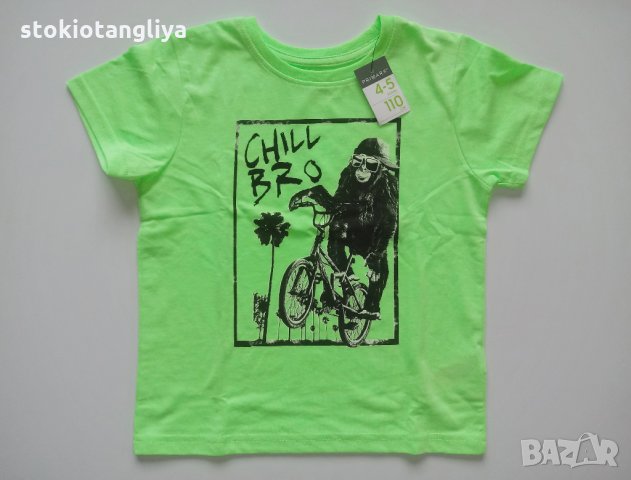 Тениска за момче, налични размери 4-5 г и 5-6 г