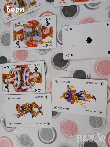 Стари карти тип ROKOKO , снимка 4 - Карти за игра - 37171092
