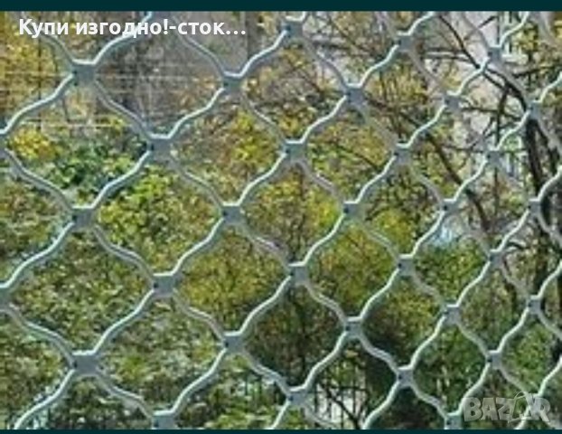 Плетена охранителна ръчна ролетка / ролетна врата размер за гараж  3,25/2,50м, снимка 2 - Гаражни врати - 42743136