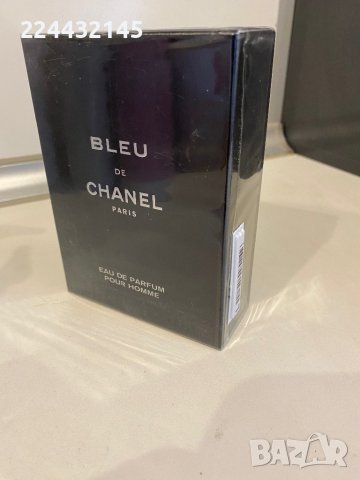 Chanel bleu 100ml EDP Barcode , снимка 2 - Мъжки парфюми - 43987434