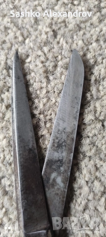 Антикварни фризьорски ножици L.Leikauf - Solingen, около 1900 година, снимка 10 - Антикварни и старинни предмети - 53577216