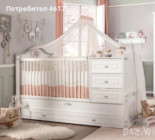 Трансформиращо Бебешко/Детско Легло тип къщичка Cilek, снимка 6 - Спални и легла - 52180424