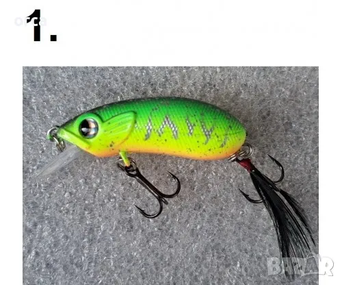 🎣 Воблер за кефал, костур, щука и распер – плаващ OSAKO CC Cunning Cub! 🐟🔥, снимка 2 - Такъми - 47668451