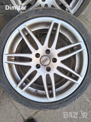 Лети джанти за Ауди 18ц 5х112, снимка 3 - Гуми и джанти - 53445129