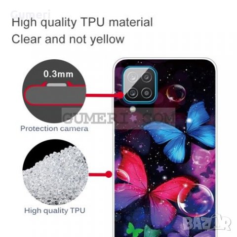 Samsung Galaxy A12 Силиконов Гръб С Картинки, снимка 3 - Калъфи, кейсове - 32464356