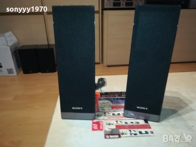 SONY SS-TSF300 2БР ТОНКОЛОНИ-ВНОС SWISS 3011250708, снимка 4 - Тонколони - 52589031