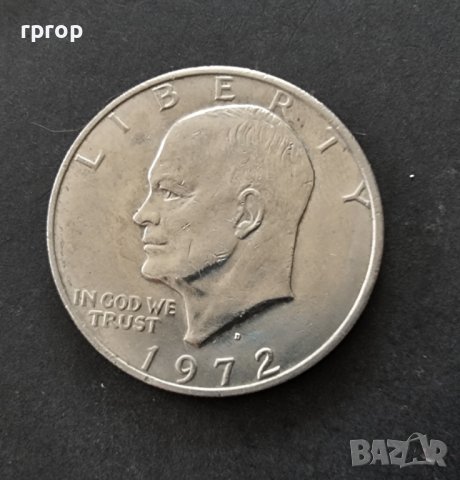 Оригинална монета. САЩ. Долар. Един Американски долар .1974 година., снимка 8 - Нумизматика и бонистика - 27667427