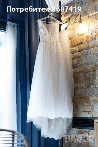 Сватбена / Булчинска рокля Phoebe от Gabbiano и воал
