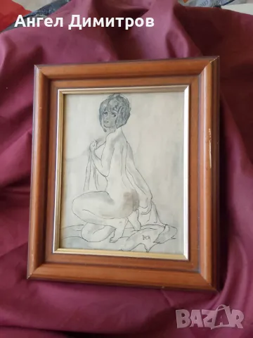 Стоян Венев картина смесена техника 