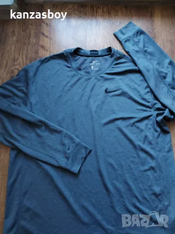Nike Dri-FIT - страхотна мъжка блуза КАТО НОВА L, снимка 3 - Блузи - 49416068
