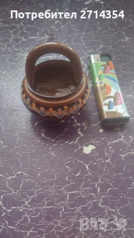 Керамична кошничка , снимка 3 - Декорация за дома - 50486596