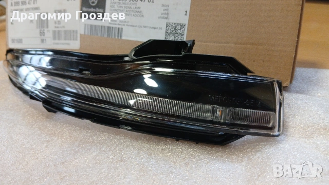 НОВ, мигач за ляво огледало за Mercedes W205, W213, W222 и др., снимка 4 - Части - 53448977