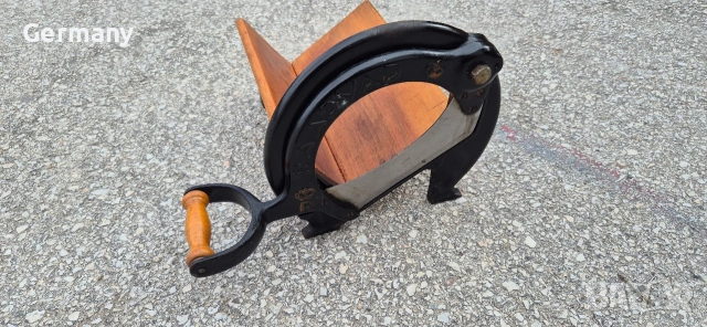vintage raadvad slicer cutter ретро гелотина за хляб резачка, снимка 9 - Антикварни и старинни предмети - 53608343