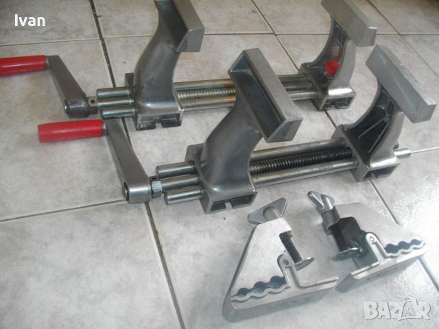 Ново Швейцарско Алуминиево Менгеме-Бърз Бутон-Захват 21,5см-SWISS MADE/Почти Ново С Щипки Швейцарско, снимка 4 - Менгемета - 40295096