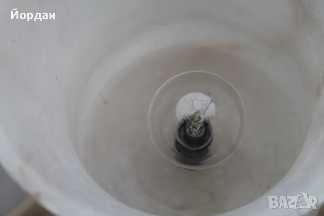 Лампа от бял мрамор, снимка 13 - Настолни лампи - 48681235