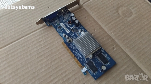 Видео карта ATi Radeon Gigabyte 9600 SE 128MB DDR 64bit AGP, снимка 4 - Видеокарти - 37034797