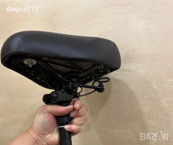 Седалка за електрическа тротинетка  Метална, Черна, снимка 3 - Аксесоари и консумативи - 52102495
