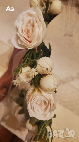 Венче, снимка 2 - Сватбени аксесоари - 37562720
